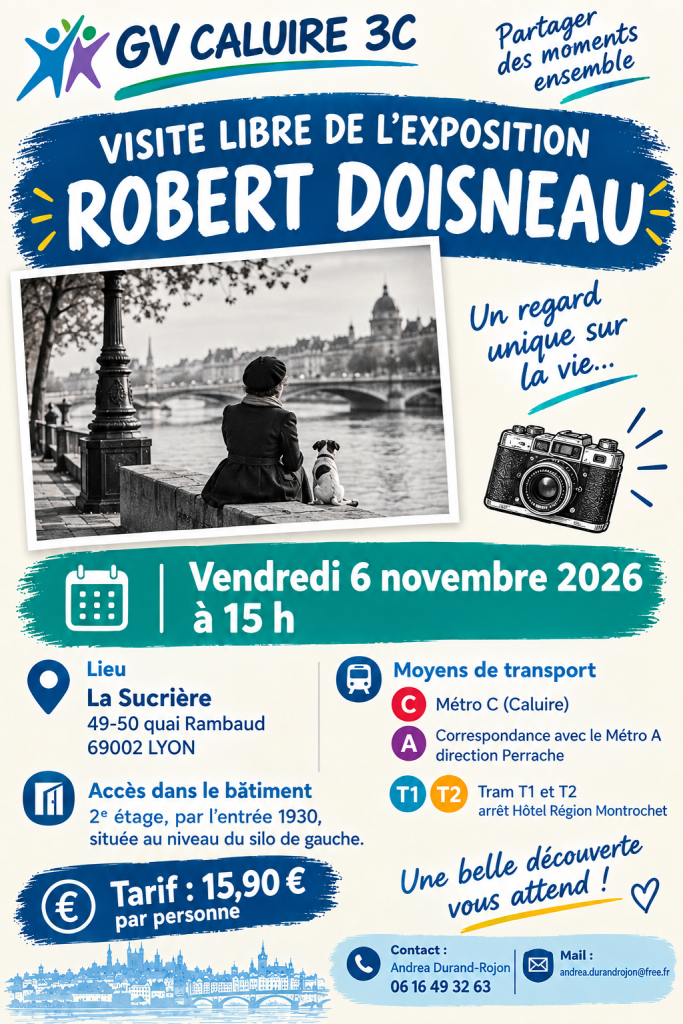 Affiche sortie du 6 novembre